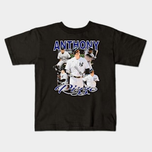 Anthony Rizzo Vintage Collage Kids T-Shirt